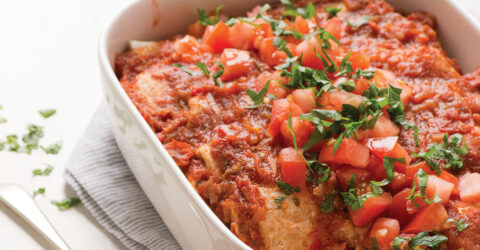 Enchiladas de batata